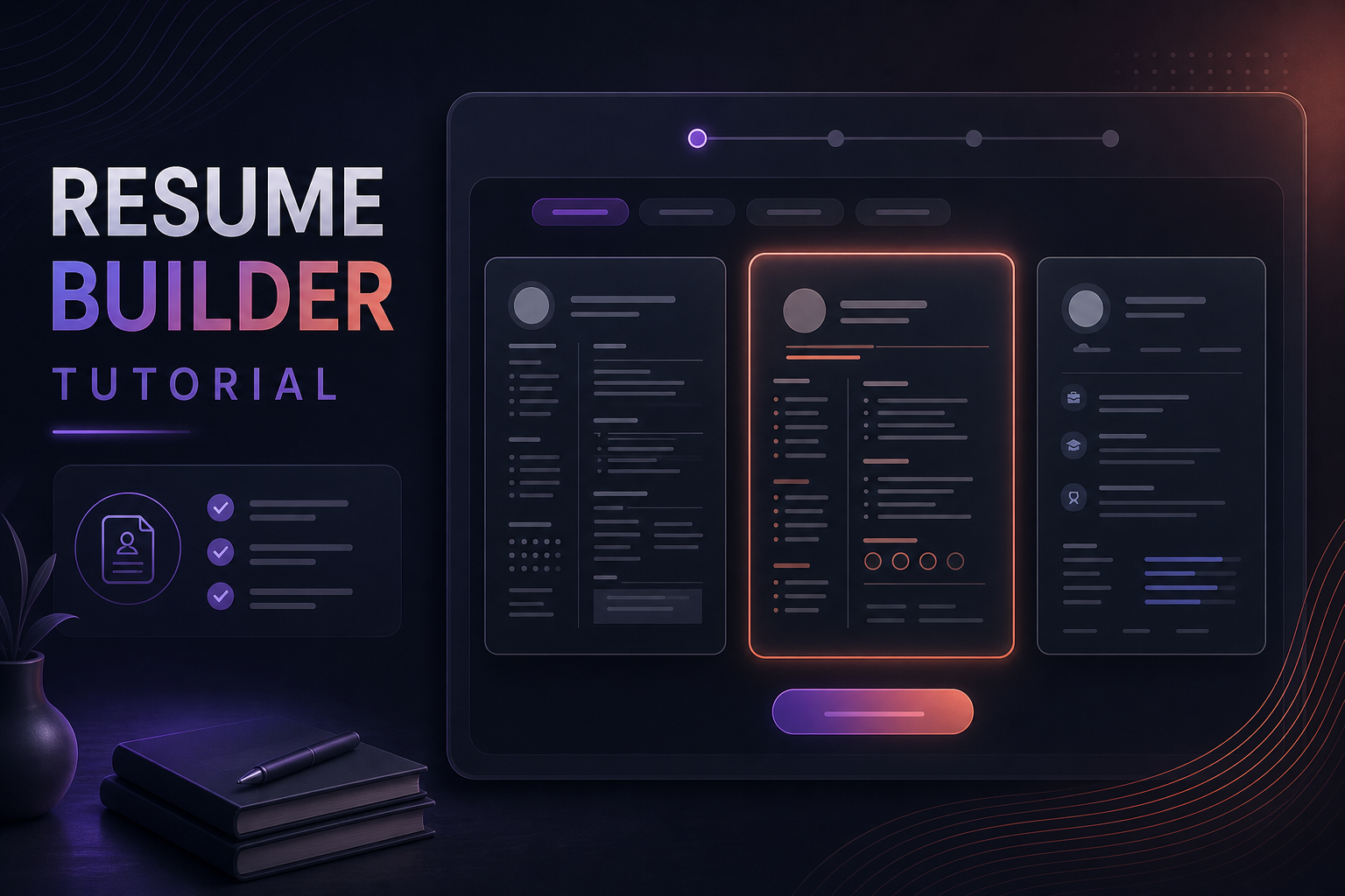 ResumeMay template gallery showing professional resume layouts